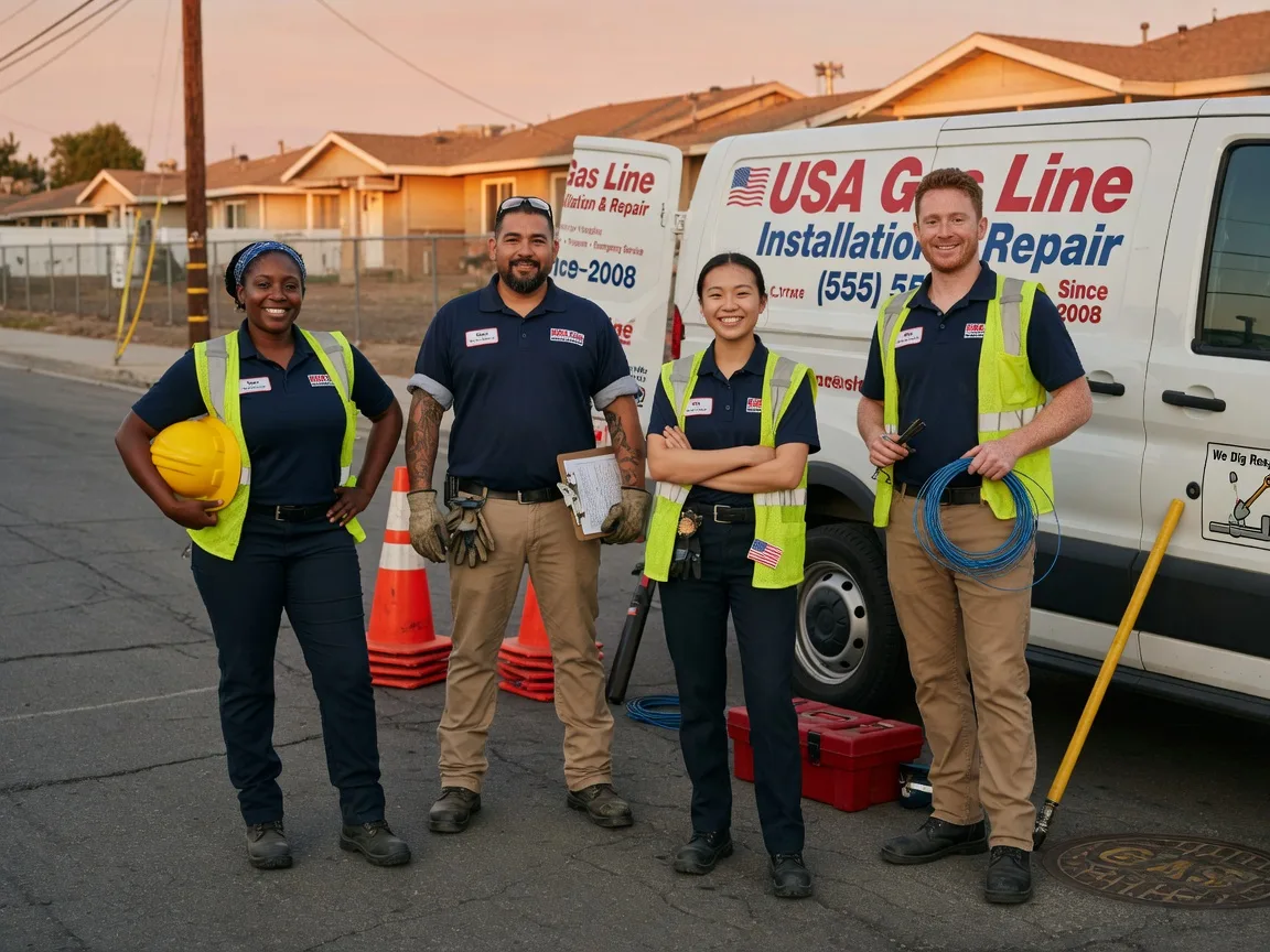 Gas Line Installation company in Erie, ND